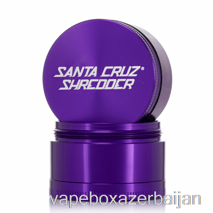 Vape Azerbaijan Santa Cruz Shredder 2.2inch Medium 4-Piece Grinder Purple (53mm)